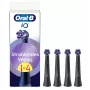 Oral-B iO Radiant White nomaināmās birstes galviņas, 4 iepakojumā, melnas