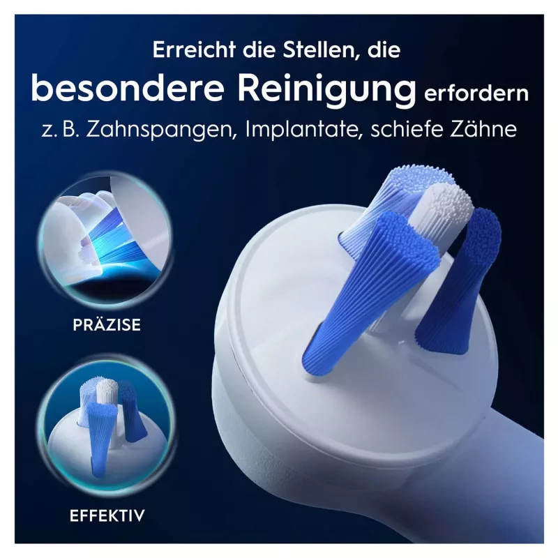 Oral-B iO 373371 starpzobu birstītes, 2 iepakojumā — nomaiņas birstītes starpzobu tīrīšanai