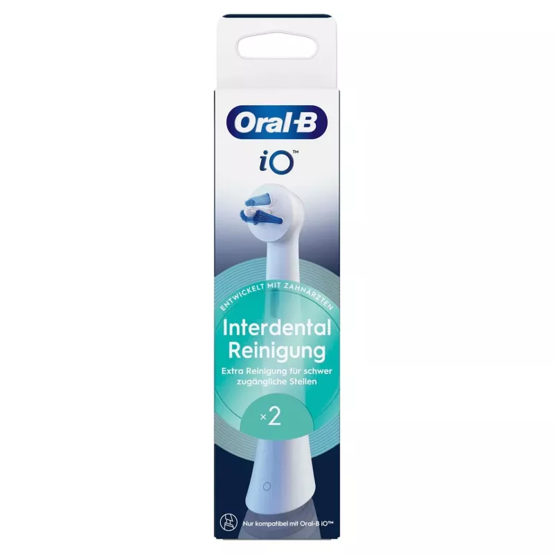 Oral-B iO 373371 starpzobu birstītes, 2 iepakojumā — nomaiņas birstītes starpzobu tīrīšanai