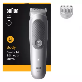 Ķermeņa matu trimmeris BRAUN BG 5500 244787 – ūdensizturīgs, uzlādējams