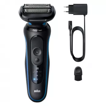 Braun Series 5 52-B1000s skuveklis ar foliju, melns