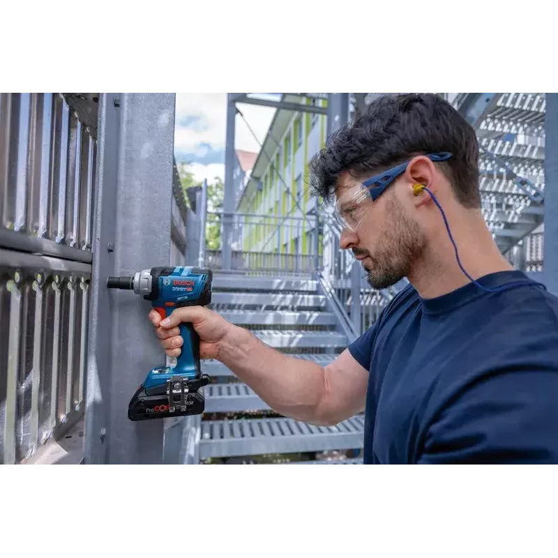 Bosch GDS 18V-330 HC PROFESSIONAL trieciendatorgrieznis 1/2 collas 2800 RPM 560 N⋅m Melns, Zils, Sarkans