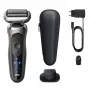 Braun Series 7 72-C1200s elektriskais skuveklis - slapjai un sausai skūšanai, melns/bronzas, nerūsējošais tērauds