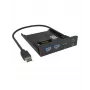 Icybox priekšējais panelis 61169 3,5 collu nodalījumam