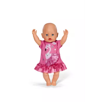 Peterkin BABY born Flamingo leļļu kleita 43 cm lellēm, salokāma, vecumam 3+