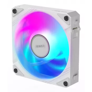 GIGABYTE AORUS EZ CHAIN FAN 120 ICE Visu vienā šķidruma dzesētājs 12 cm Balts