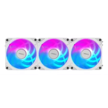 GIGABYTE AORUS EZ CHAIN FAN 120 ICE Ventilators 12 cm Balts 1 gab.