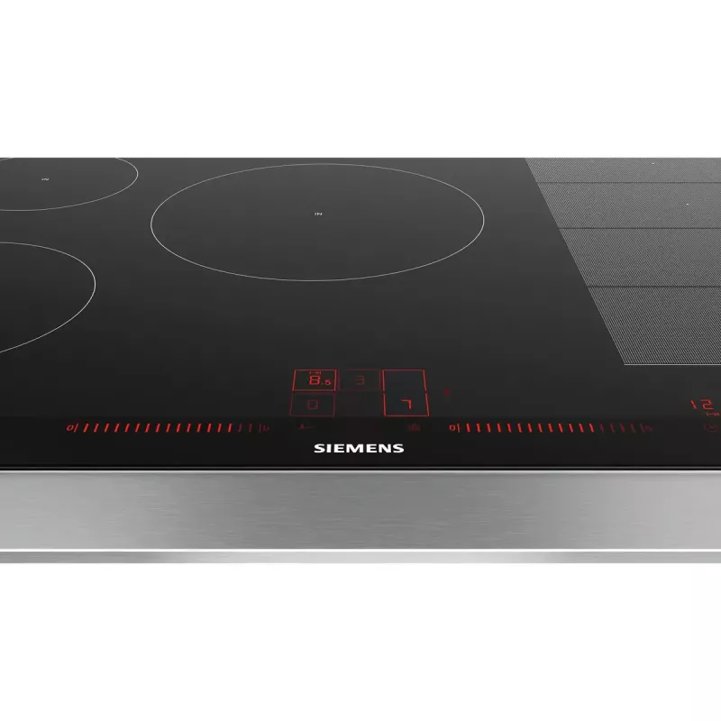 Siemens EX875LVC1E indukcijas plīts virsma, melna, 80 cm, 5 zonām