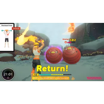 Nintendo Ring Fit Adventure, Nintendo Switch, E10+ (Piemērots visiem no 10 gadiem)
