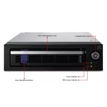 ICY DOCK MB876SK – 3.5 collu SATA cietā diska mobilais grozs DataCage Basic