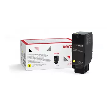 Xerox Genuine ® VersaLink® C625 krāsu daudzfunkciju printera dzeltenā augstas ietilpības tonera kasetne (16000 lapas) - 006R04639
