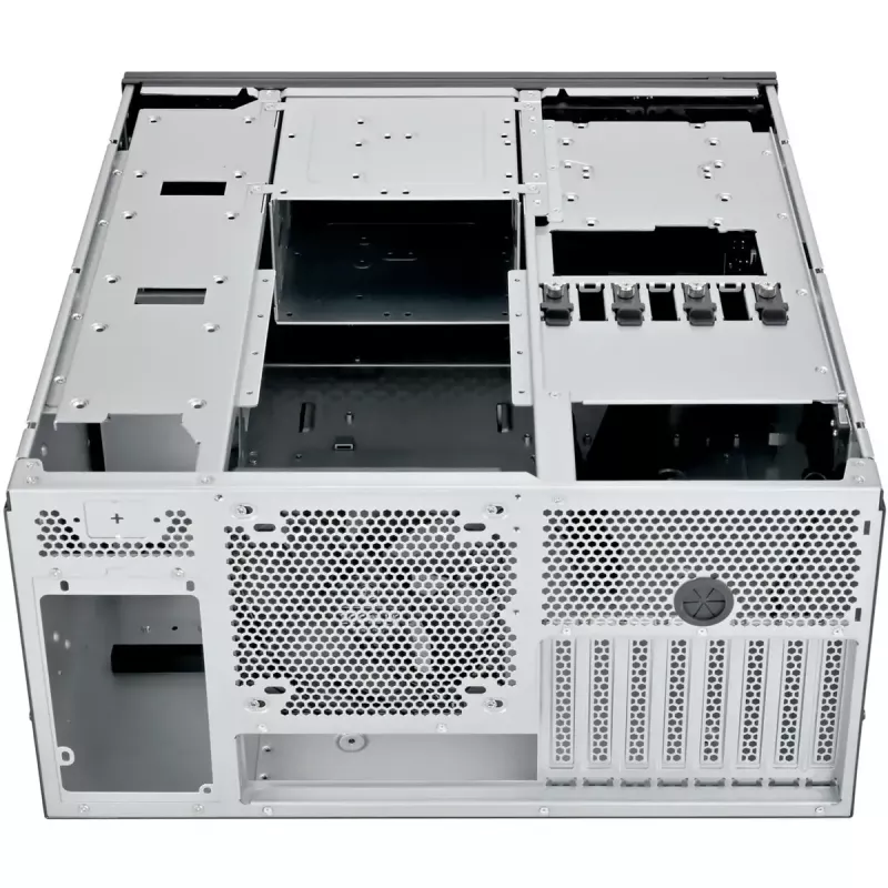 SILVERSTONE RM53-502 — 19 collu servera korpuss, melns