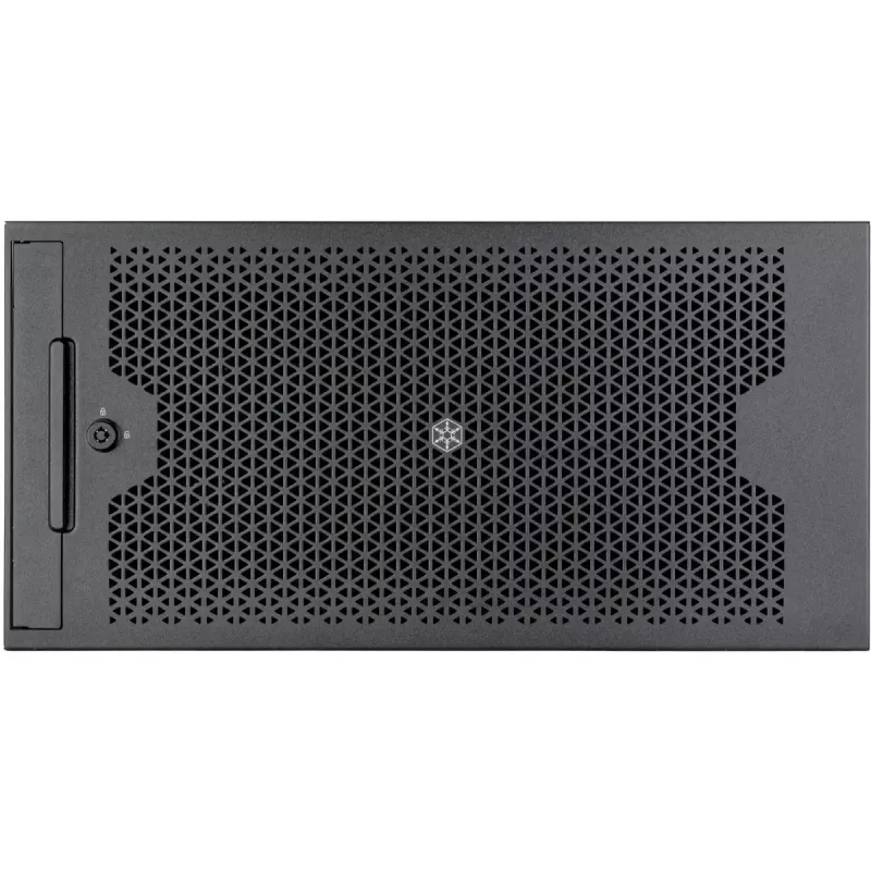 SILVERSTONE RM53-502 — 19 collu servera korpuss, melns