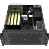 SILVERSTONE RM53-502 — 19 collu servera korpuss, melns