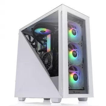 PC korpuss Thermaltake Divider 300 TG Snow Midi Tower Balts