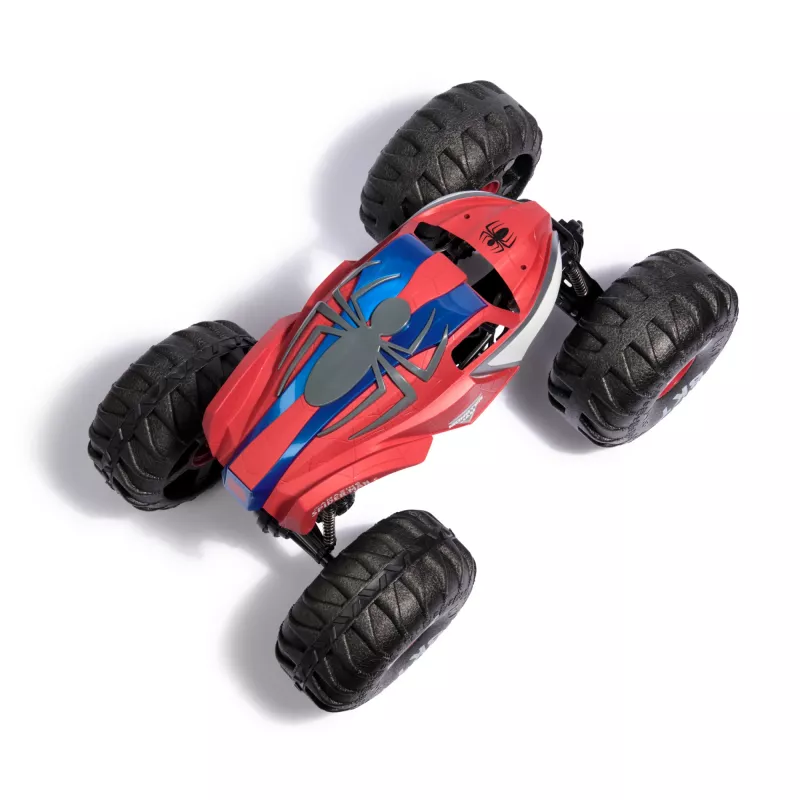 Monster Jam Marvel Mega Spider-Man RC Monstera kravas automašīna, visurgājēja, vairāk nekā 2 pēdas gara, 1:6 mērogs, supervaroņu rotaļlieta bērniem no 4 gadu vecuma