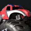 Monster Jam Marvel Mega Spider-Man RC Monstera kravas automašīna, visurgājēja, vairāk nekā 2 pēdas gara, 1:6 mērogs, supervaroņu rotaļlieta bērniem no 4 gadu vecuma