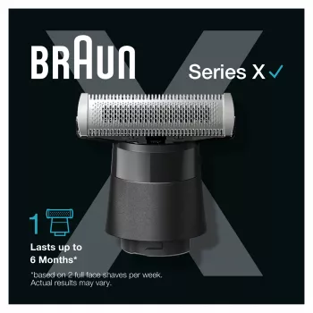 Skūšanās galviņa Braun XT20 1 galviņa Melna
