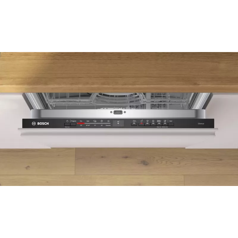 Bosch Serie 2 SMV2HTX08E pilnībā iebūvējamā trauku mazgājamā mašīna, 13 komplekti, energoklase C