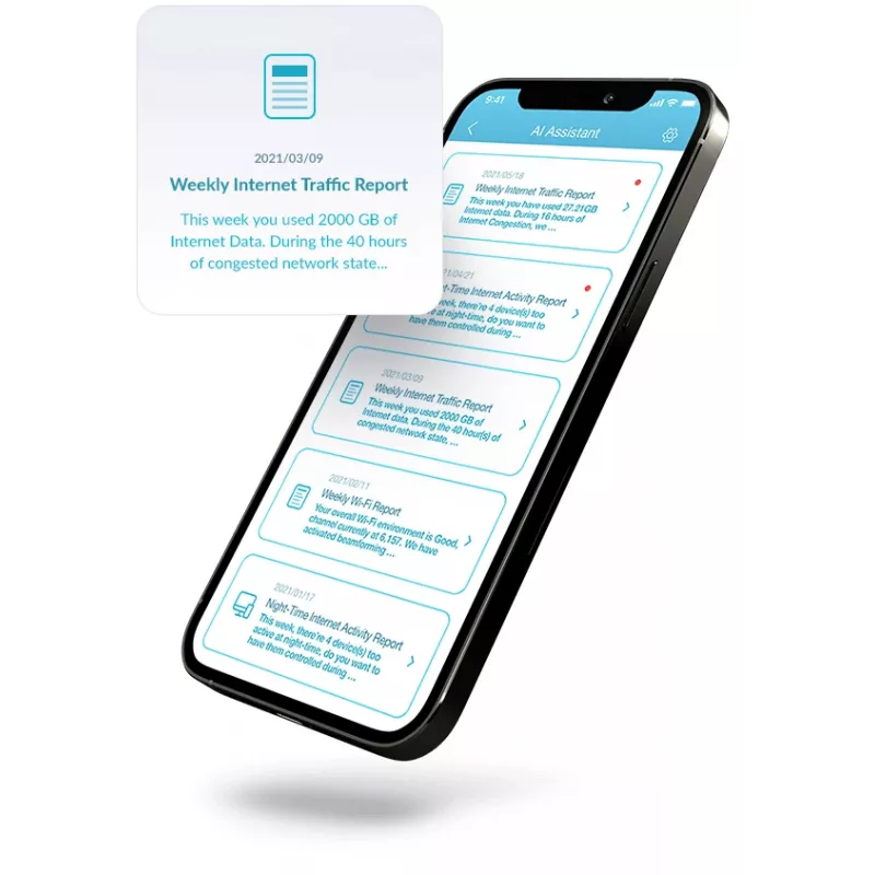 D-Link EAGLE PRO AI M32-2 AX3200 Mesh Wi-Fi 6 sistēma (2 gab.), divu joslu, līdz 510 m², Gigabit LAN