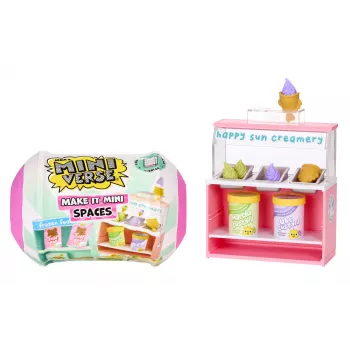 Miniverse Spaces Mēbeļu komplekts PDQ, Kafejnīca, 8 gadi, Daudzkrāsains, Plastmasa