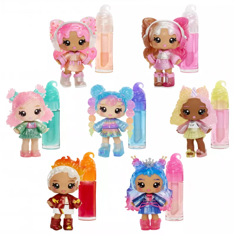 MGA Entertainment Yummiland Lip Gloss Doll Series 2- Mystery Chase 2 (Neopolitan/Avery Ice Cream)
