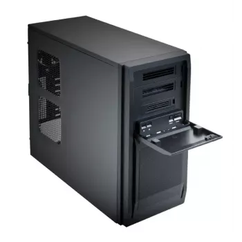 Chieftec LF-02B-OP datora korpuss Midi Tower Melns
