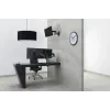 EROTRON LX Sienas Monitora Roka (matēti melna) Viena Monitora Stiprinājums