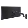 EROTRON LX Sienas Monitora Roka (matēti melna) Viena Monitora Stiprinājums