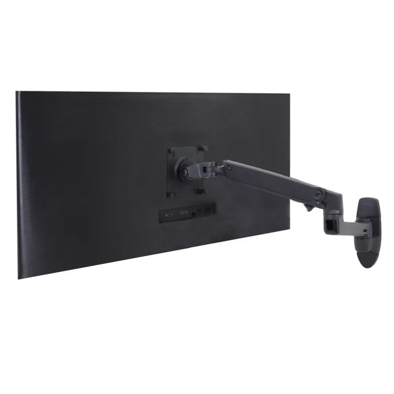 EROTRON LX Sienas Monitora Roka (matēti melna) Viena Monitora Stiprinājums
