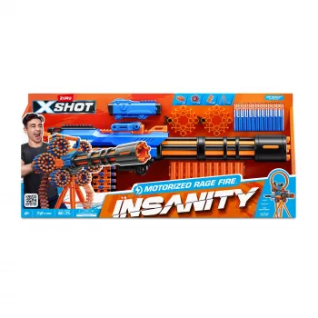 XSHOT Insanity Motorized Rage Fire (72 bultas) ZURU