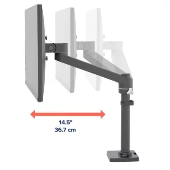 ERGOTRON NX Monitora roka - matēti melna