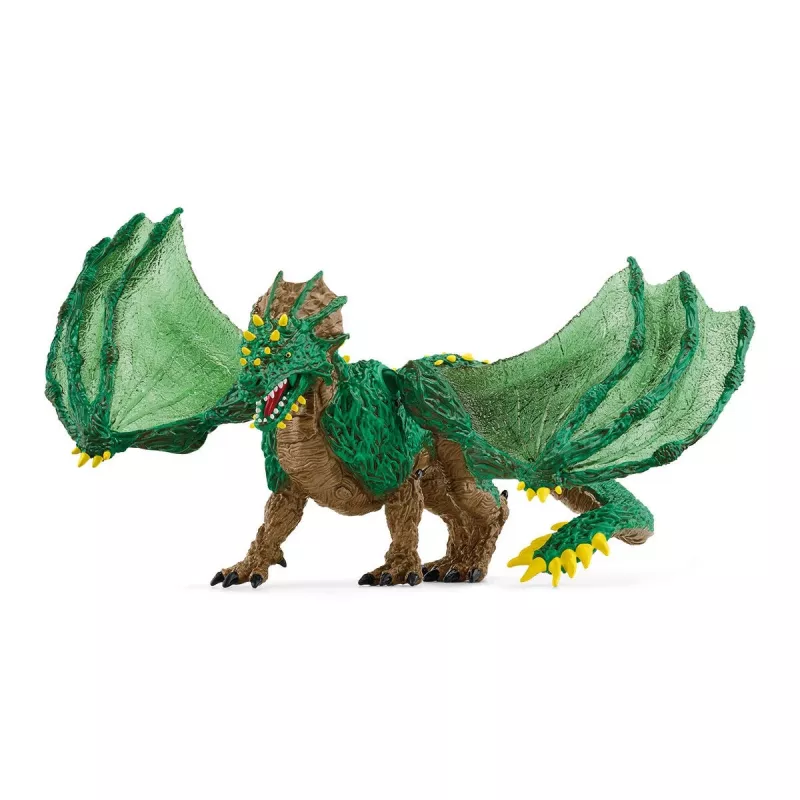 Schleich ELDRADOR CREATURES Džungļu Pūķis 70791S Brūns Zaļš Dzeltens