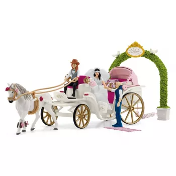 Kāzu kariete Schleich HORSE CLUB 42641S Daudzkrāsains