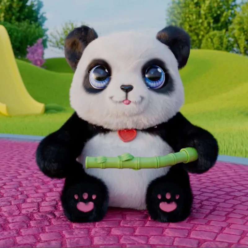 Just Play FurReal – Coco, Ripojošā Panda (Zēns/Meitene, 4+ gadi, Skaņas efekti)