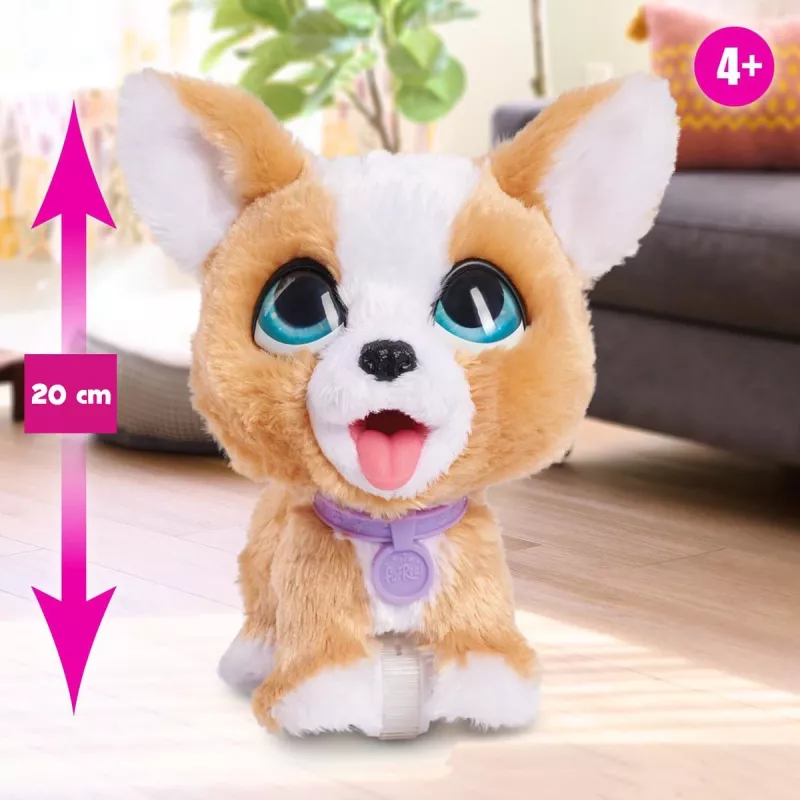 FurReal Poop-a-lots Corgi, Zēns/Meitene, 4 gadi, Skaņas