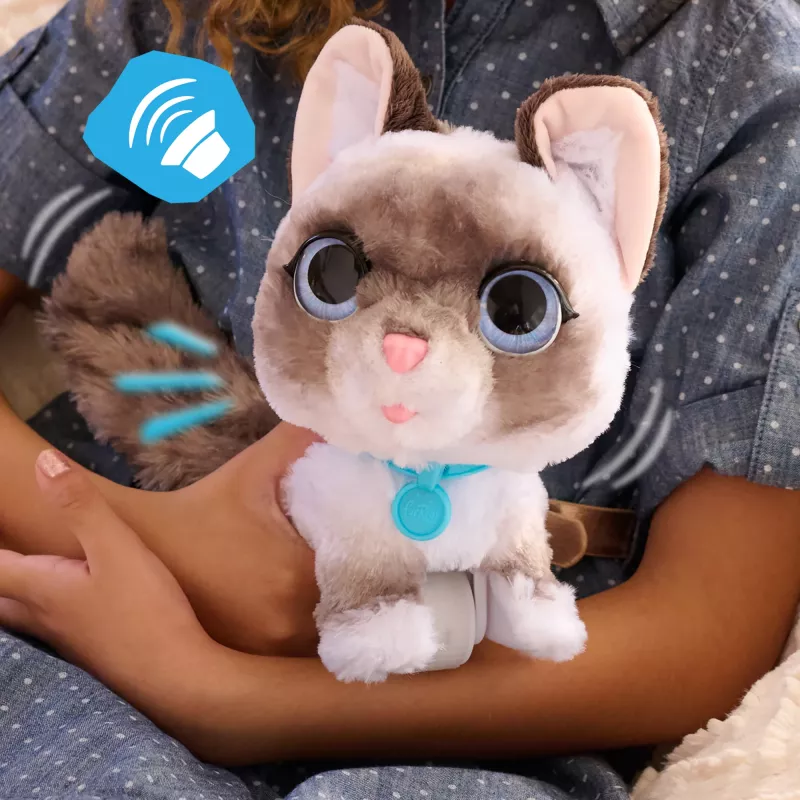 FurReal Wag-a-lots Kitty – interaktīvs kaķēns, zēns/meitene, 4 gadi, skaņas efekti