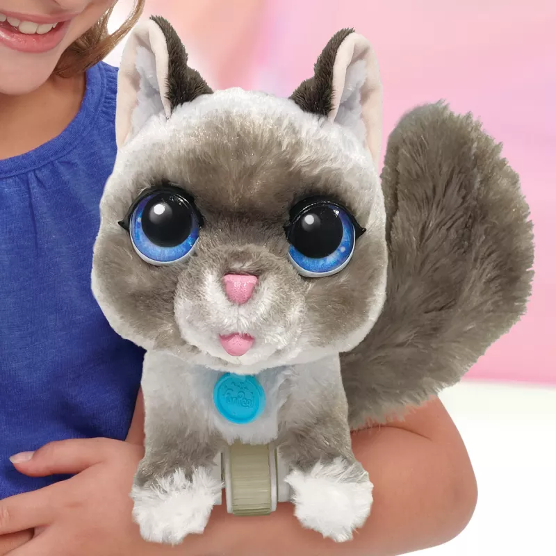 FurReal Wag-a-lots Kitty – interaktīvs kaķēns, zēns/meitene, 4 gadi, skaņas efekti