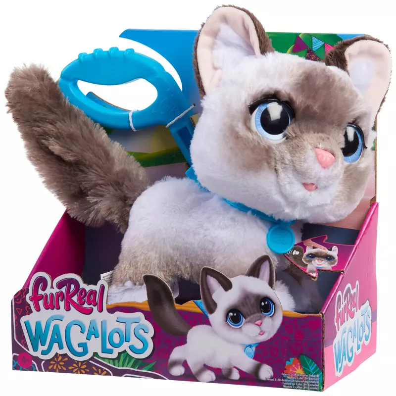 FurReal Wag-a-lots Kitty – interaktīvs kaķēns, zēns/meitene, 4 gadi, skaņas efekti