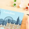 Gleznošanas komplekts Ravensburger CreArt — Krāsainā Londona (23525) audekla krāsošanai pēc numuriem