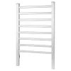 ProfiCare PC-EHW 3115 elektriskais dvieļu radiators, 125 W, pie sienas vai uz grīdas, sudraba krāsā