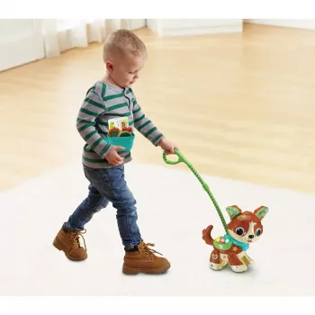 VTech Run With Me Puppy 80-552564 interaktīvā rotaļlieta ar skaņu un kustībām