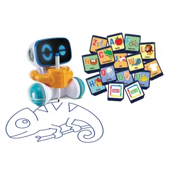 VTech 553704 Interaktīvā mācību rotaļlieta, 4-8 gadi, AA baterijas, Daudzkrāsaina