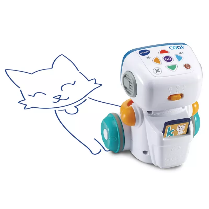 VTech 553704 Interaktīvā mācību rotaļlieta, 4-8 gadi, AA baterijas, Daudzkrāsaina