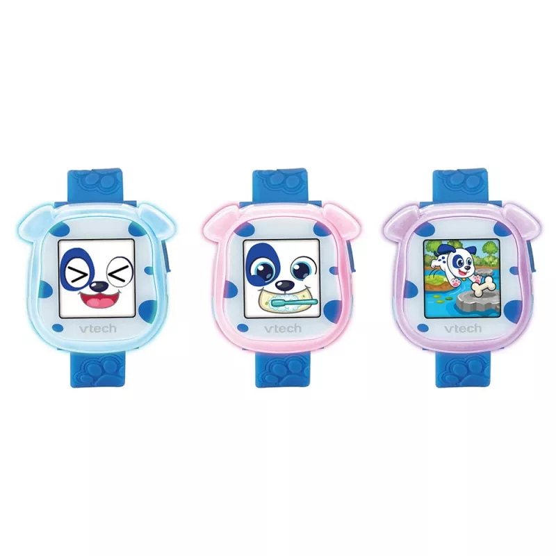 Bērnu pulkstenis VTech My First KidiWatch – digitālais pulkstenis bērniem, daudzkrāsains, 3+ gadiem, 90 g