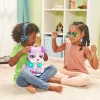 VTech KidiFriends DJ BeatBoxer mīkstā rotaļlieta ar balss ierakstu un automātisku izslēgšanos, daudzkrāsaina