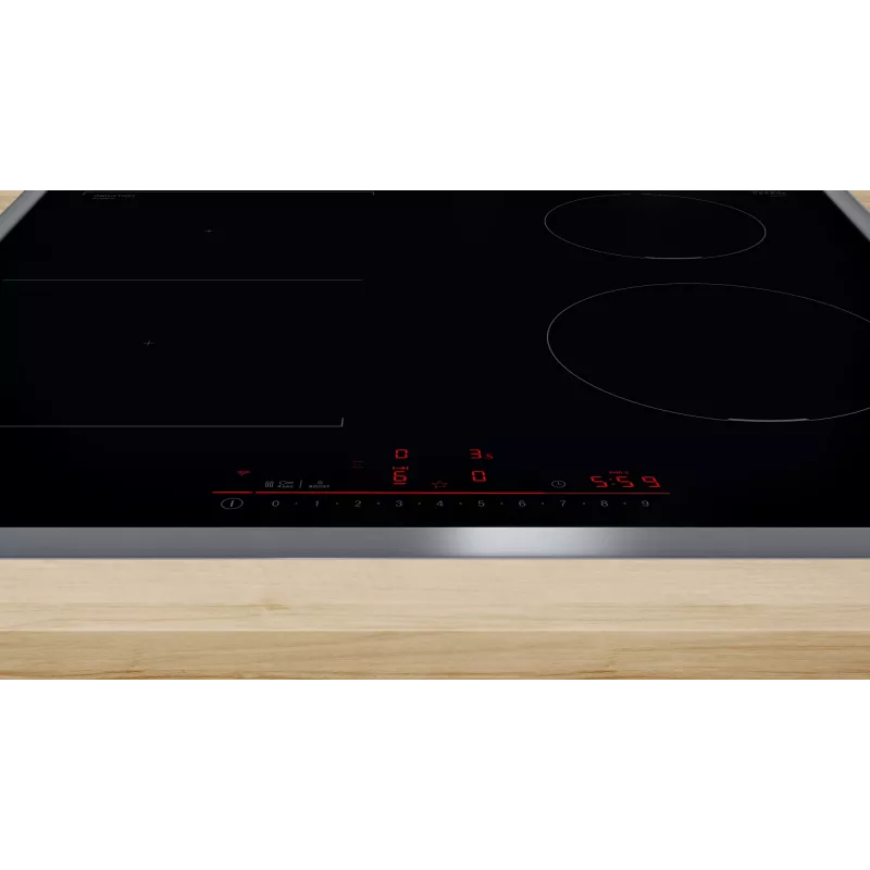 Bosch Serie 6 PVS645HB1E indukcijas plīts virsma, melna, iebūvējama, 60 cm, 4 zonas