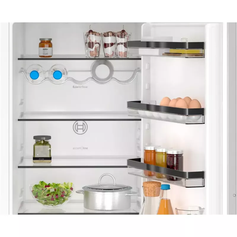Iebūvējamais ledusskapis-salvētava Bosch Serie 4 KIN96VFD0 — 290 L, NoFrost, apakšējā saldētava