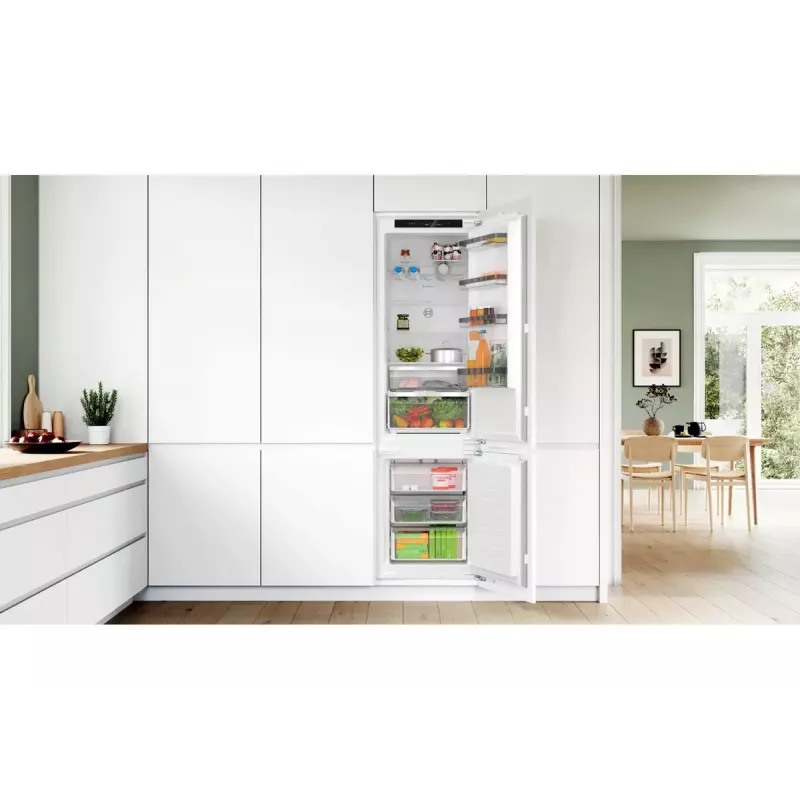 Iebūvējamais ledusskapis-salvētava Bosch Serie 4 KIN96VFD0 — 290 L, NoFrost, apakšējā saldētava