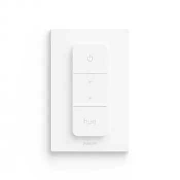Philips Dimmer Switch (jaunākais modelis), Dimmer un slēdzis, IEEE 802.15.4, IP20, Ārējais, Pogas, Balts